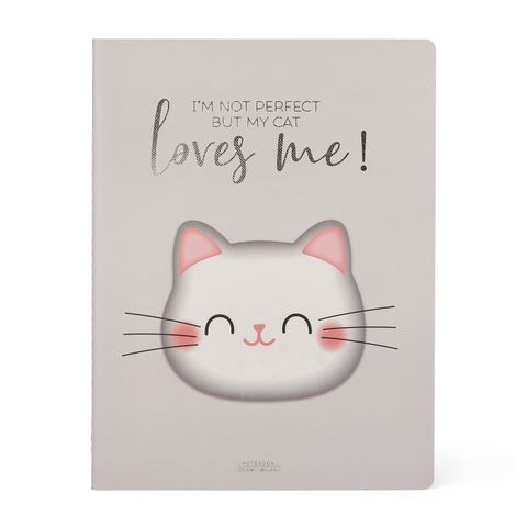 Legami - Quaderno Collection - Notebook - Large - Lined - Kitty