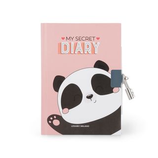 Secret Diary With Padlock - My Secret Diary - Panda