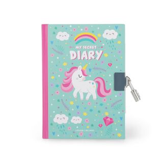 Secret Diary With Padlock - My Secret Diary - Unicorn