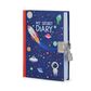 Legami - My Secret Diary With Padlock - Space