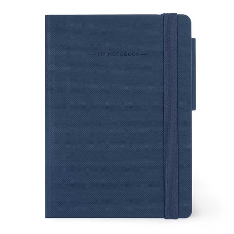 Legami - My Notebook - Small (9.5 x 13.5cm) - Lined - Galactic Blue