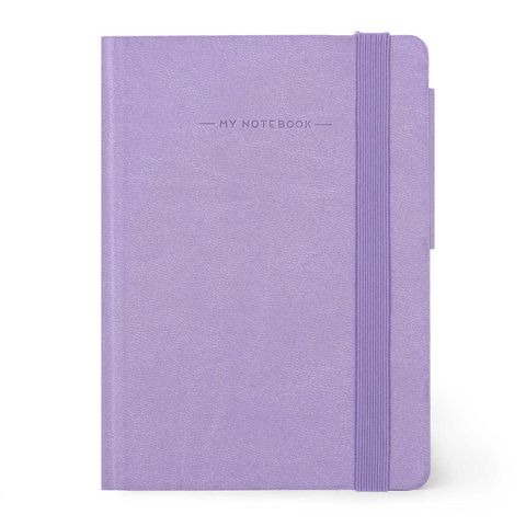 Legami - My Notebook - Small (9.5 x 13.5cm) - Plain - Lavender Purple