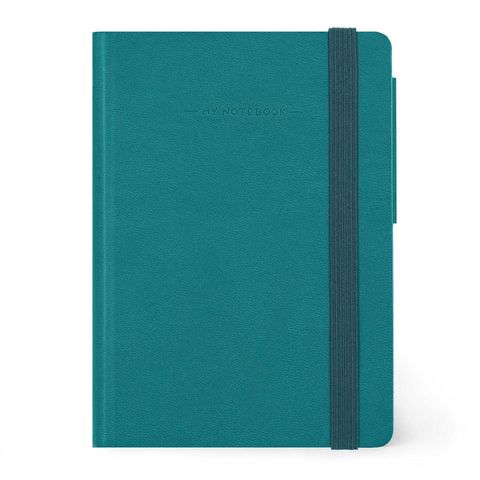 Legami - My Notebook - Small (9.5 x 13.5cm) - Plain - Malachite Green