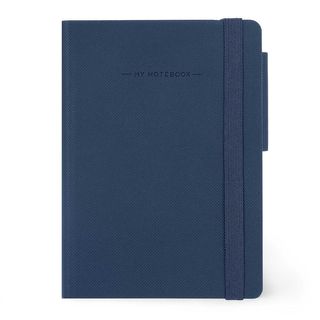 Legami - My Notebook - Small (9.5 x 13.5cm) - Plain - Galactic Blue