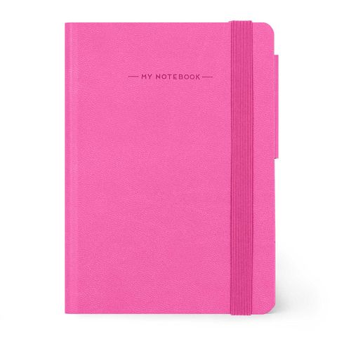 Legami - My Notebook - Small (9.5 x 13.5cm) - Lined - Bougainvillea Pink