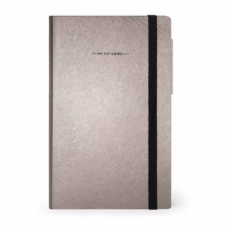 Legami - My Notebook - Medium (13 x 21cm) - Lined - Grey Diamond