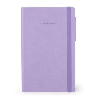 Legami - My Notebook - Medium (13 x 21cm) - Plain - Lavender Purple