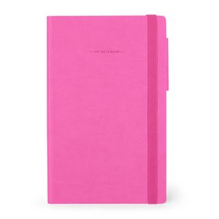Legami - My Notebook - Medium (13 x 21cm) - Plain - Bougainvillea Pink
