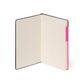 Legami - My Notebook - Medium (13 x 21cm) - Plain - Bougainvillea Pink