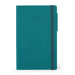 Legami - My Notebook - Medium (13 x 21cm) - Plain - Malachite Green
