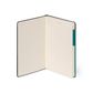 Legami - My Notebook - Medium (13 x 21cm) - Plain - Malachite Green