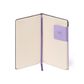 Legami - My Notebook - Medium (13 x 21cm) - Lined - Lavender Purple