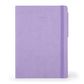 Legami - My Notebook - Large (17 x 24cm) - Plain - Lavender Purple