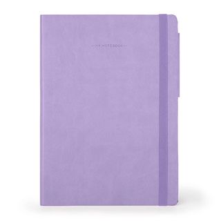 Legami - My Notebook - Large (17 x 24cm) - Plain - Lavender Purple