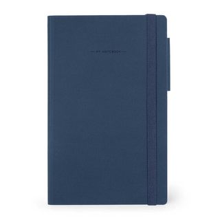Legami - My Notebook - Medium (13 x 21cm) - Plain - Galactic Blue