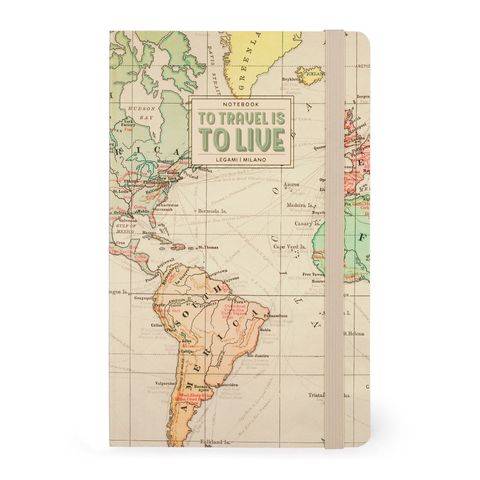 Legami - Photo Notebook - Medium - Lined - Travel