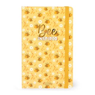 Lined Notebook - Photo Notebook - Medium - Bee