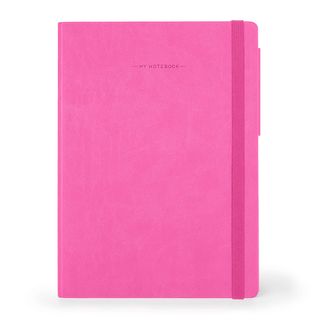 Legami - My Notebook - Large (17 x 24cm) - Plain - Bougainvillea Pink