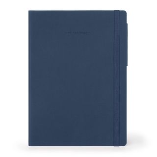 Legami - My Notebook - Large (17 x 24cm) - Plain - Galactic Blue