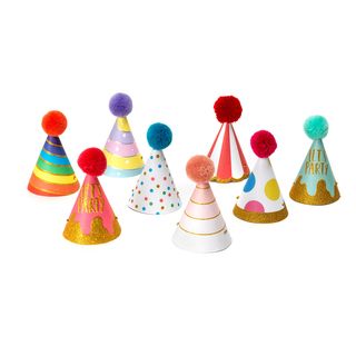 Legami - Set of 8 Party Hats - Party Over Here