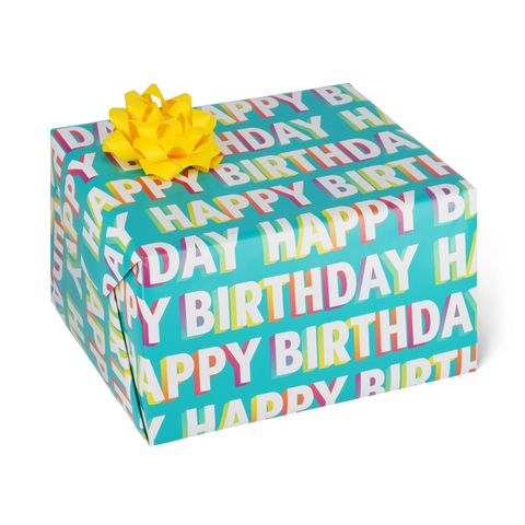 Legami - Wrapping Paper - 2 Metre Roll - Happy Birthday
