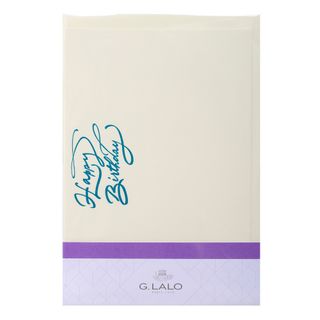 G.Lalo - Typo Lettering - Card & Envelope - Happy Birthday