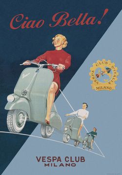 Wrap Ciao Bella 50X70cm