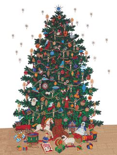 #Xmas Wrap 50X70cm Natale Tree