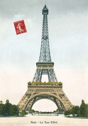 IFI Tour Eiffel  50 X 70cm