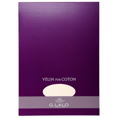 G.Lalo - Velin Pur Coton - Writing Pad - A4