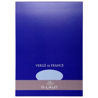 G.Lalo - Verge de France - Writing Pad - A4 - Blue