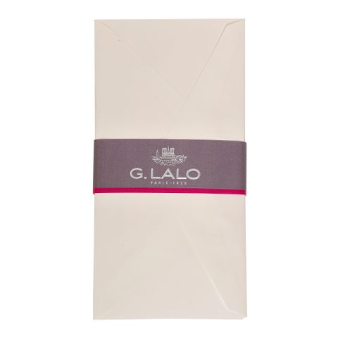 G.Lalo - Toile Imperiale - Pack of 20 Gummed Envelopes - DL Size