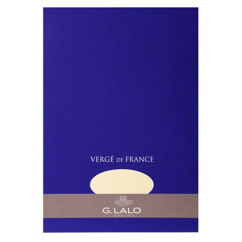 G.Lalo - Verge de France - Writing Pad - A4 - Ivory