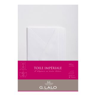 G.Lalo - Toile Imperiale - Correspondence Set (10 x A4 Sheets & 5 x DL envelopes)