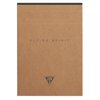 Clairefontaine - Flying Spirit Notepad - A5 - Ruled - Kraft