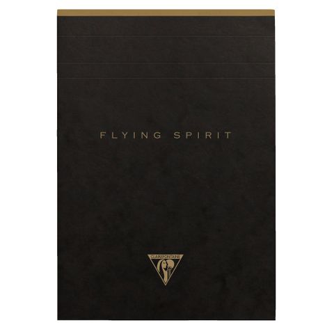 Clairefontaine - Flying Spirit - Notepad - A5 - Ruled - Black