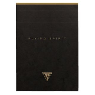 Clairefontaine - Flying Spirit Notepad - A5 - Ruled - Black