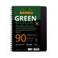 Rhodia - Rhodiactive GreenBook Wirebound - A5+ - 5 x 5 Grid