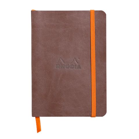 Rhodia - Rhodiarama Notebook - Soft Cover - A6 - Ruled - Chocolate