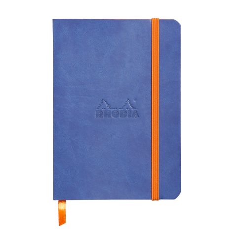 Rhodia - Rhodiarama Notebook - Soft Cover - A6 - Ruled - Sapphire