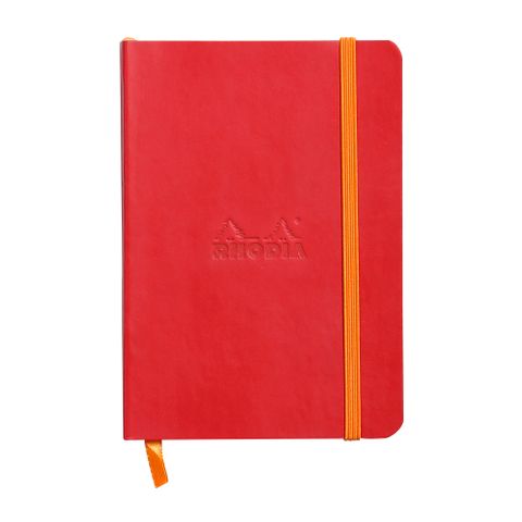 Rhodia - Rhodiarama Notebook - Soft Cover - A6 - Ruled - Poppy Red