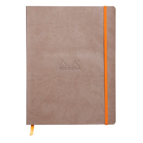 Rhodia - Rhodiarama Notebook - Soft Cover - B5 - Ruled - Taupe