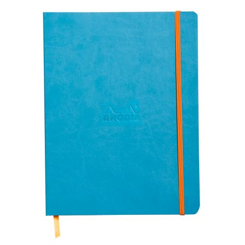 Rhodia - Rhodiarama Notebook - Soft Cover - B5 - Ruled - Turquoise