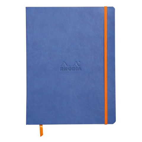 Rhodia - Rhodiarama Notebook - Soft Cover - B5 - Ruled - Sapphire