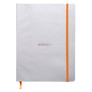 Rhodia - Rhodiarama Notebook - Soft Cover - B5 - Ruled - Silver