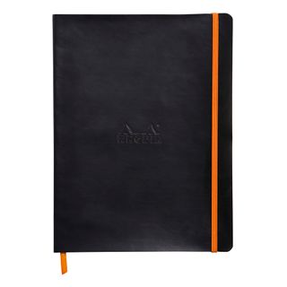 Rhodia - Rhodiarama Notebook - Soft Cover - B5 - Ruled - Black
