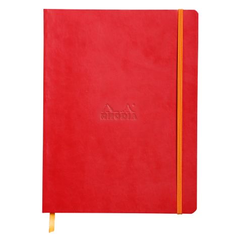 Rhodia - Rhodiarama Notebook - Soft Cover - B5 - Ruled - Poppy Red