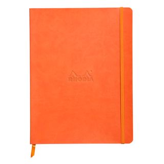 Rhodia - Rhodiarama Notebook - Soft Cover - B5 - Ruled - Tangerine