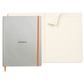 Rhodia - Rhodiarama Notebook - Soft Cover - A4+ - Ruled - Silver