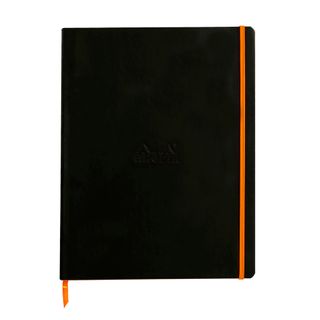 Rhodia - Rhodiarama Notebook - Soft Cover - A4+ - Ruled - Black